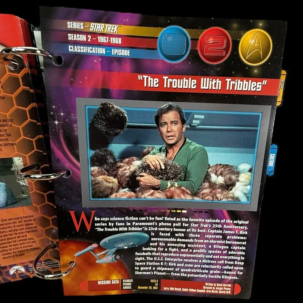 Star Trek Universe Users Manual 3 Ring Binder 4 Unopened‎ Packs